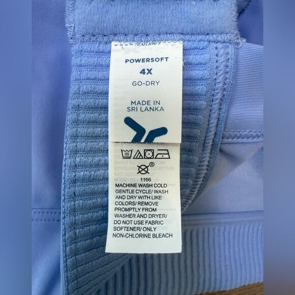 NWT Old Navy Sports Bra Bundle Black Light Support Blue High Support Size 4X - Picture 4 of 9